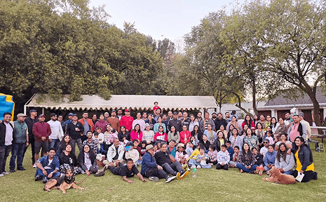 Bongo Utsav performers on stage