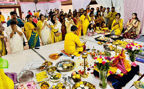 Bongo Utsav performers on stage